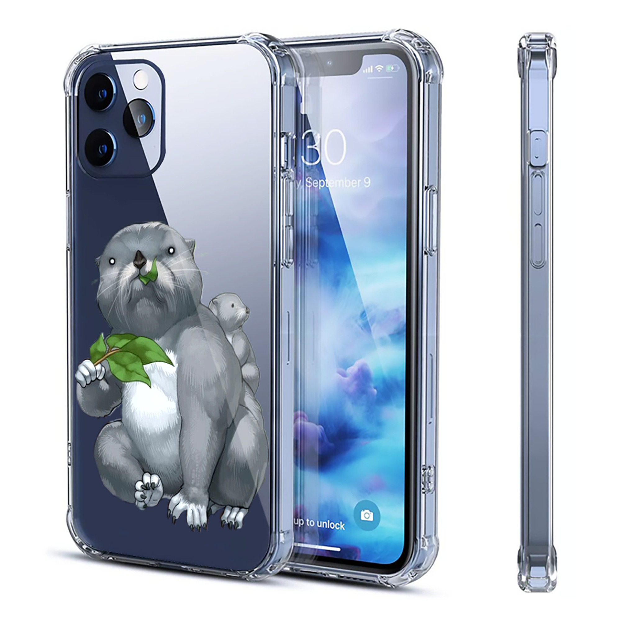 （画像用） 遊☆戯☆王 Yu-Gi-Oh! 【iPhone 12シリーズ対応】透明スマホケース（クリアソフトケース）